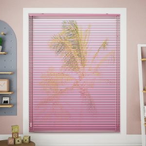 Fuscia Aluminum Venetian Blinds